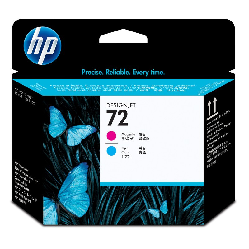 Печатающая головка HP 72 (C9383A) для T610, T1100, T1200, T1300, T2300 M+C (O)