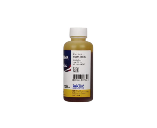 Чернила Canon PIXMA iP7240/MG5440 (InkTec (C5051)) CLI-451, Y, 0,1 л. (ориг.фасовка)