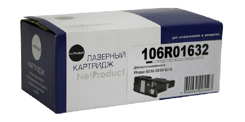 Картридж Xerox Phaser 6000/6010/WC6015 (NetProduct) 106R01632, M, 1K, тонер-картридж