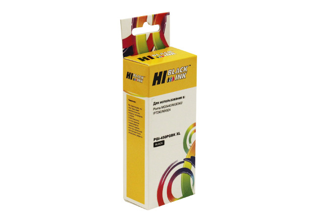 Картридж Canon PIXMA iP7240/MG6340/MG5440 (Hi-Black) PGI-450PGBK XL, черный увелич.