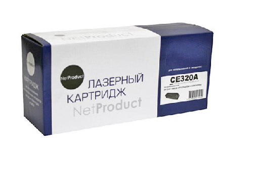 Картридж HP CLJ Pro CP1525/CM1415 (NetProduct) CE320A, BK, 2K