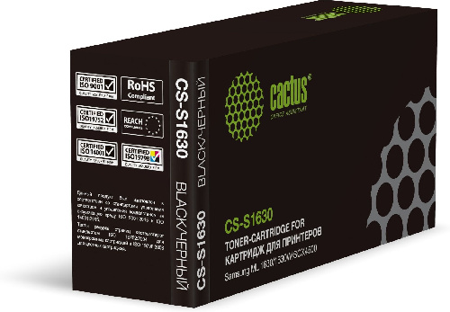 Картридж лазерный Cactus CS-S1630 ML-D1630A черный (2000стр.) для Samsung ML1630/1630W/SCX4500