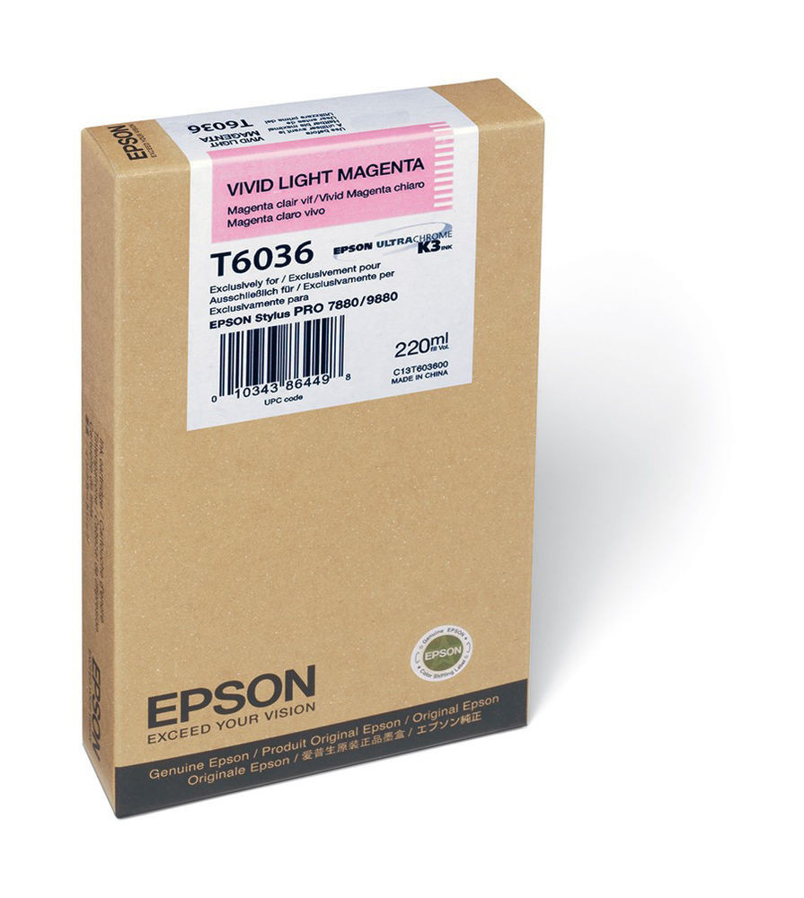 Картридж Epson Stylus Pro 7880/9880 (O) C13T603600, 220 мл, LM