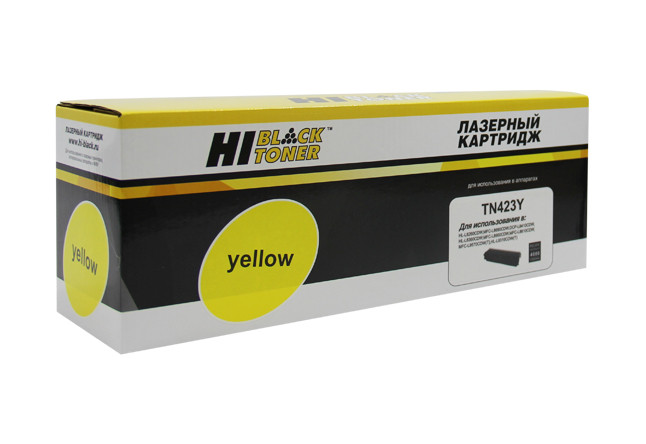 Картридж Brother HL-L8260CDW/8360/MFC L8690CDW (Hi-Black) TN-423Y, Y, 4K