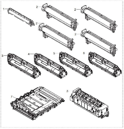 Сервисный комплект KYOCERA MK-5370 MA3500cix/MA4000cix (MK-5370/1702YJ8NL0) 200K (O)