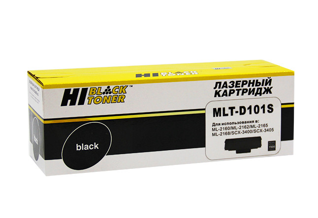 Картридж Samsung ML-2160/2162/2165/SCX3400/3406 (Hi-Black) MLT-D101S, 1,5K