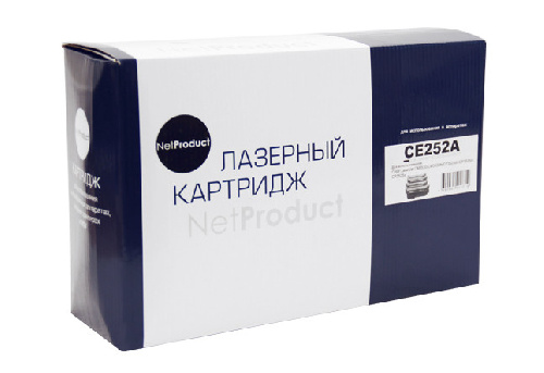Картридж HP CLJ CP3525/CM3530 (NetProduct) CE252A, Y, 7K