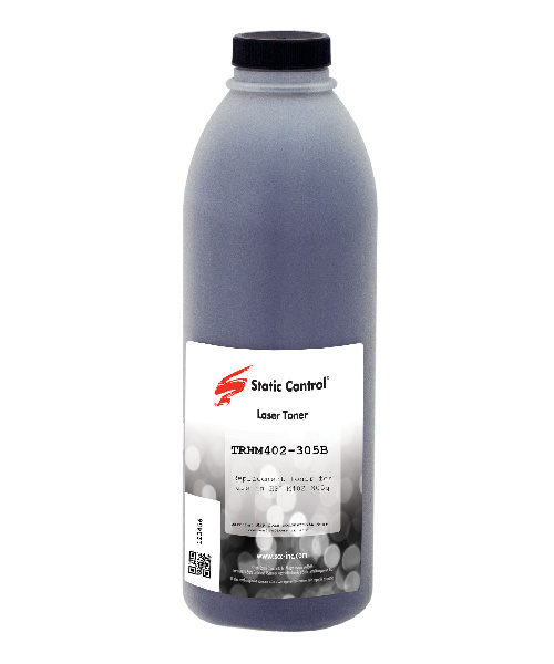 Тонер Static Control для HP LJM402, 305 г, флакон