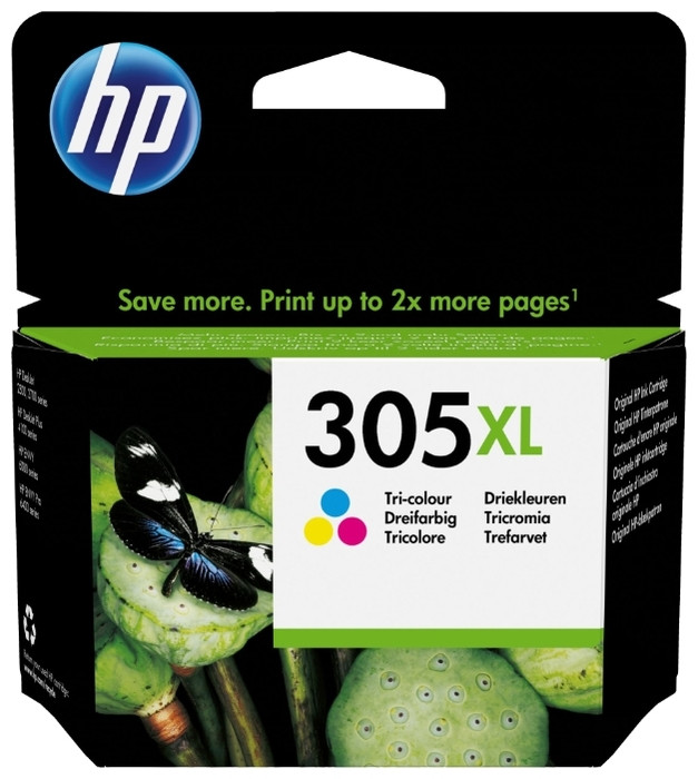 Картридж HP DeskJet 2300-ser/2700-ser/4100-ser/ENVY 6010-ser трехцветный (O) HP 305XL / 3YM63AE