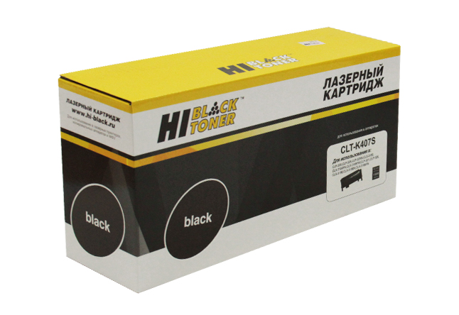 Картридж Samsung CLP-320/320n/325/CLX-3185/3185n (Hi-Black) CLT-K407S, BK, 1,5K