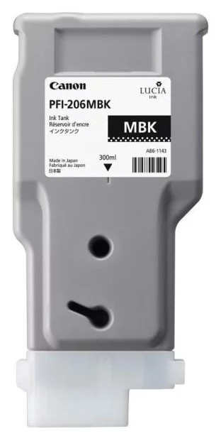 Картридж Canon imagePROGRAF iPF6400/6400s/6400se/6450 (O) PFI-206MBk/5302B001, Matte Black