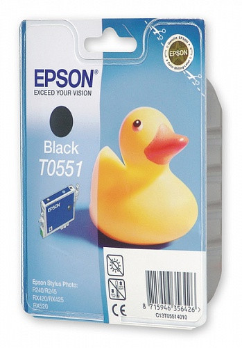 Картридж Epson Stylus Photo R240/RX520 (O) C13T055140, BK