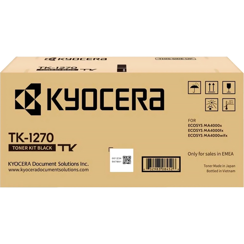 Картридж Kyocera ECOSYS MA4000x/MA4000fx/MA4000wifx (O) TK-1270/ 1T0C140NL0