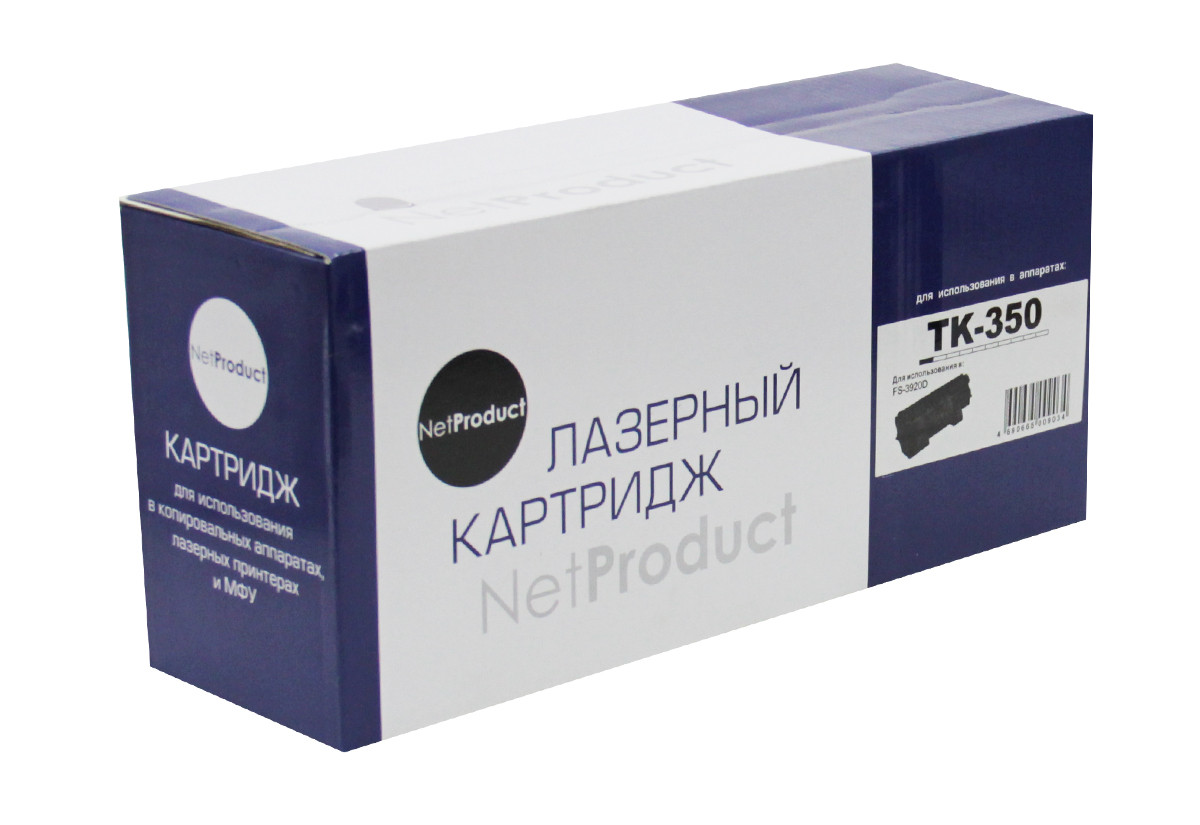 Картридж Kyocera FS-3920/3925/3040/3140/3540/3640 (NetProduct) TK-350, 15K