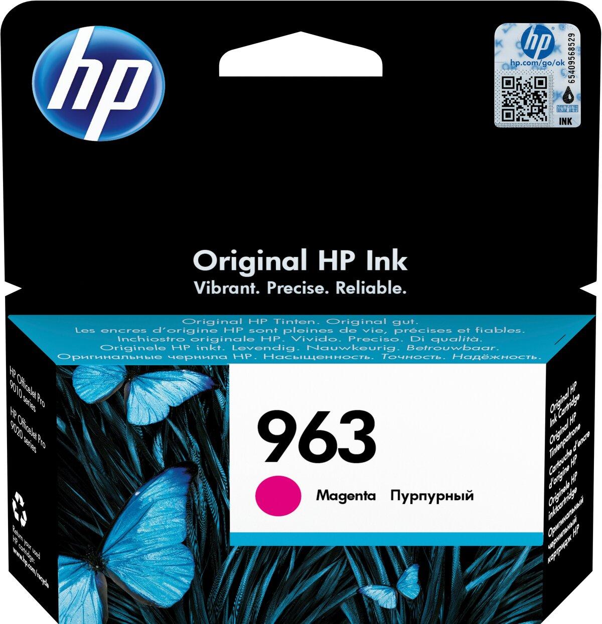 Картридж HP OfficeJet Pro 901x/902x/HP, 0,7К (O) 963/3JA24AE, пурпурный