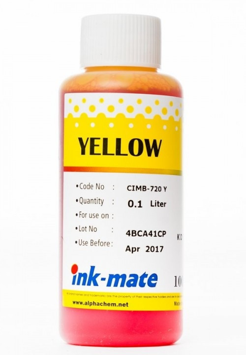 Чернила Canon (Ink-Mate) 100 мл, CIMB-720Y (желтый)