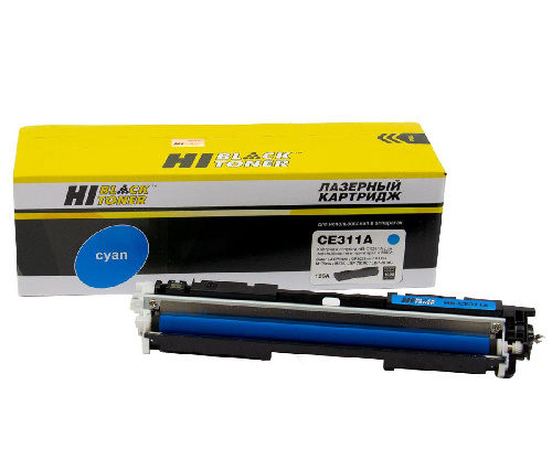 Картридж HP CLJ CP1025/1025nw/Pro M175 (Hi-Black) № 126A, CE311A, C, 1K