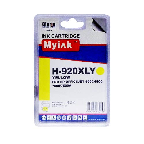 Картридж HP OfficeJet 6500 CD974A Yellow (14,6ml, Dye) MyInk (920XL)