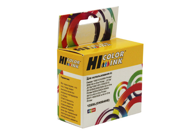 Картридж HP DJ 1050/2050/2050S (Hi-Black) CH564HE/№122XL, Color