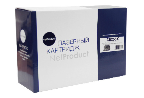 Картридж HP LJ P3015 (NetProduct) CE255X, 12,5K **