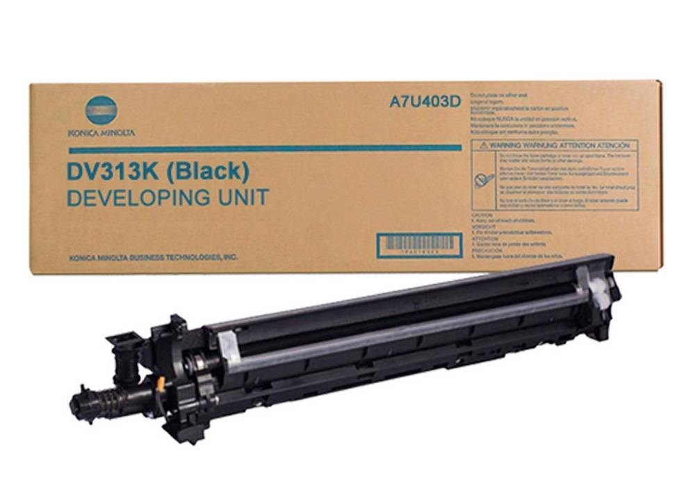 Блок проявки Konica Minolta DV-313K/ A7U403D (O) Bk