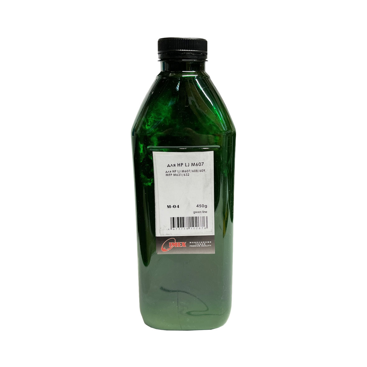 Тонер для HP LJ M607/608/609/MFP M631/632 (фл,450, M-04 IMEX) Green Line