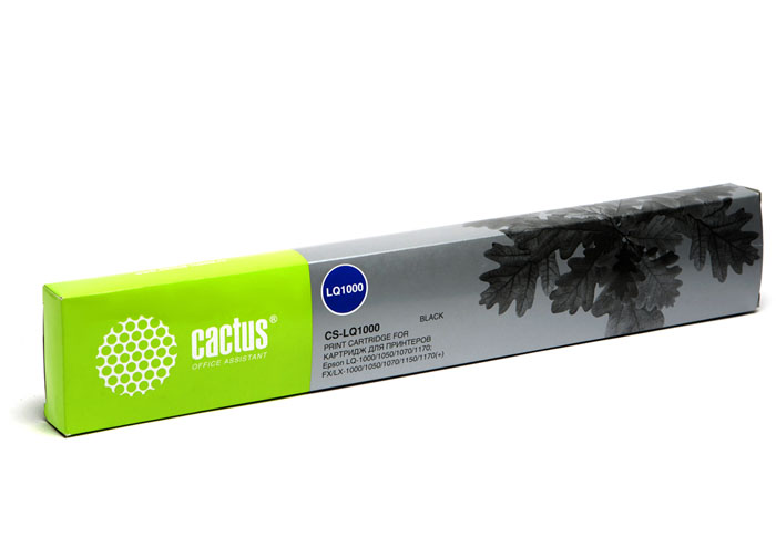 Картридж матричный Cactus CS-LQ1000 C13S015020BA 12.7x10 черный