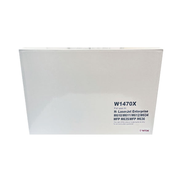 Картридж для HP LJ M611/ M612/ MFP M634/ M635/ M636 W1470X (25,2K) (Noname)