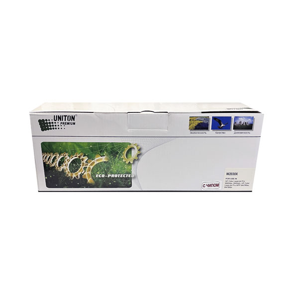 Картридж для HP W2030X (415X) черный (7.5K) UNITON Premium GREEN LINE (Eco Protected)
