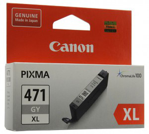 Картридж Canon PIXMA MG5740/MG6840/MG7740 (O) CLI-471XL GY / 0350C001 серый увелич.