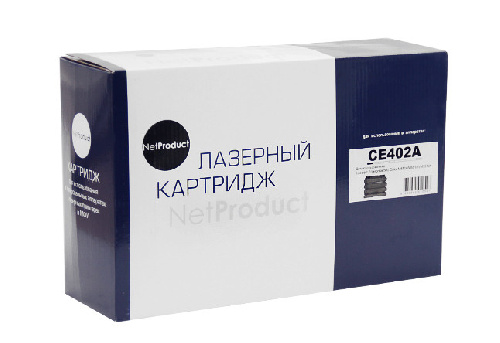 Картридж HP LJ Enterprise 500 color M551n/M575dn (NetProduct) CE402A, Y, 6K