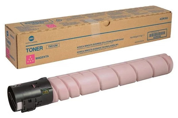 Картридж Konica Minolta Bizhub C454/554/454e/554e (O) TN-512M/A33K352, пурпурный, 26K