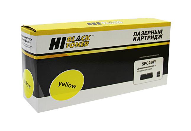 Картридж Ricoh Aficio SP C250DN/C250SF (Hi-Black) 407546, Y, 1.6K