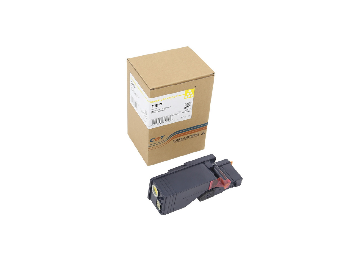 Картридж XEROX WorkCentre 6025, Phaser 6020/6022 (CET) Yellow, 1000 стр., CET141677 (CPT) 106R02762