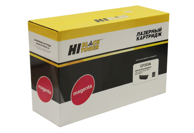 Картридж HP CLJ M651n/651dn/651xh (Hi-Black) №654A, CF333A, M, 15K, ВОССТАН.
