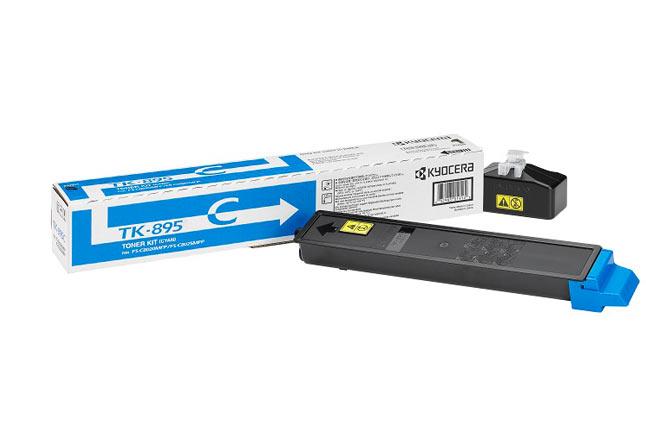 Картридж Kyocera FS-C8020MFP/C8025MFP/C8520MFP/C8525MFP (O) TK-895C, C, 6K