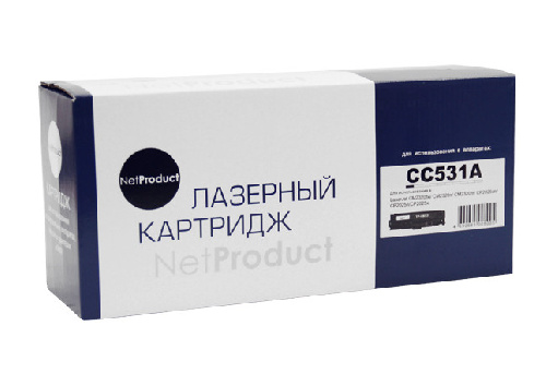 Картридж HP CLJ CP2025/CM2320/Canon LBP7200 (NetProduct) CC531A/Canon718, C, 2,8K