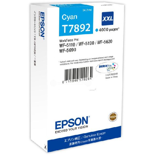 Картридж Epson WF-5110/WF-5190/WF-5620/WF-5690 (O) C13T789240, C
