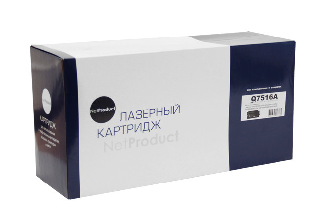Картридж HP LJ 5200 (NetProduct) Q7516A, 12K
