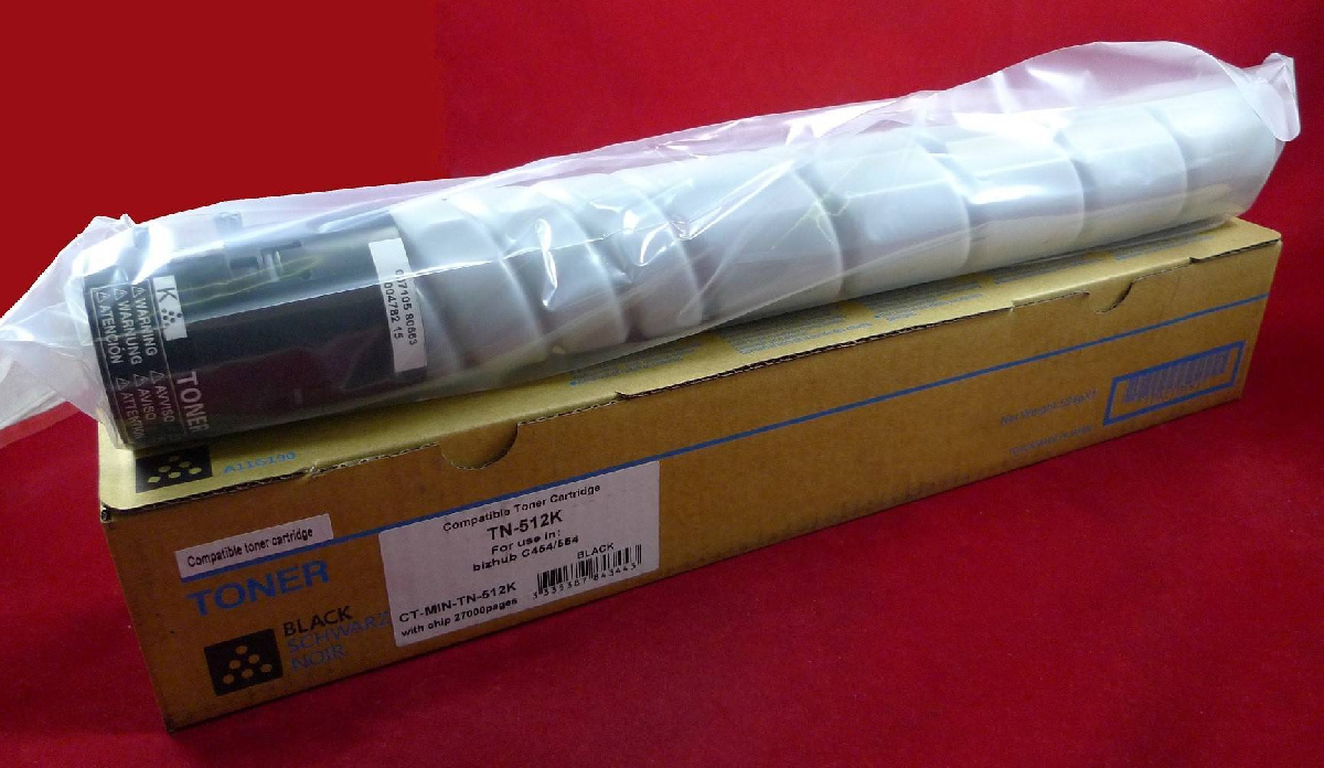 Тонер Konica-Minolta bizhub C454/554 TN-512K black 27.5K (ELP Imaging)