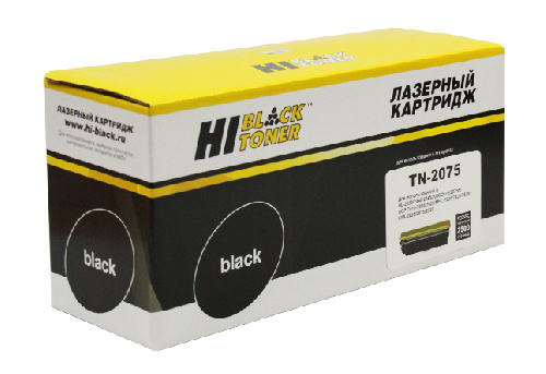 Картридж Brother HL-2030/2040/2070/7010/7420/7820 (Hi-Black) TN-2075, 2,5K