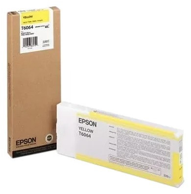 Картридж Epson Stylus Pro 4800/4880 (O) C13T606400, желтый, 220 мл