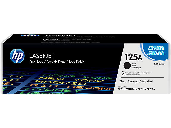 Картридж HP CLJ CM1300/CM1312/CP1210/CP1215 (O) CB540AD BK