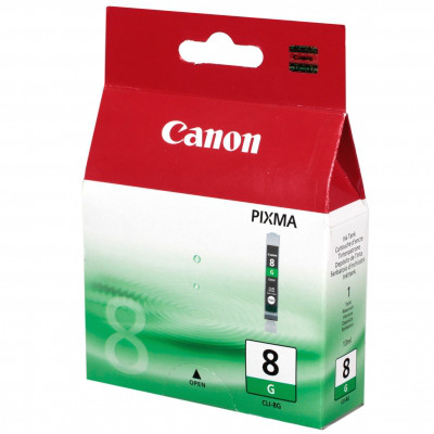 Картридж Canon PIXMA iP6600D/iP6700D/MP970/ Pro 900 (O) CLI-8G, G зеленый / 0627B001