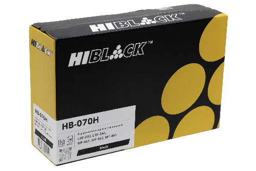 Картридж Canon LBP243/246/MF461/463/465 (Hi-Black) 070H, 10.2K (без чипа)