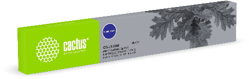 Картридж матричный Cactus CS-LX1350 C13S015642BA 12.7x16 черный для Epson LX-1350/LX-1170II/LX-1170
