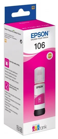 Чернила Epson 106 для L7160/L7180 (O) C13T00R340, M, 70 мл