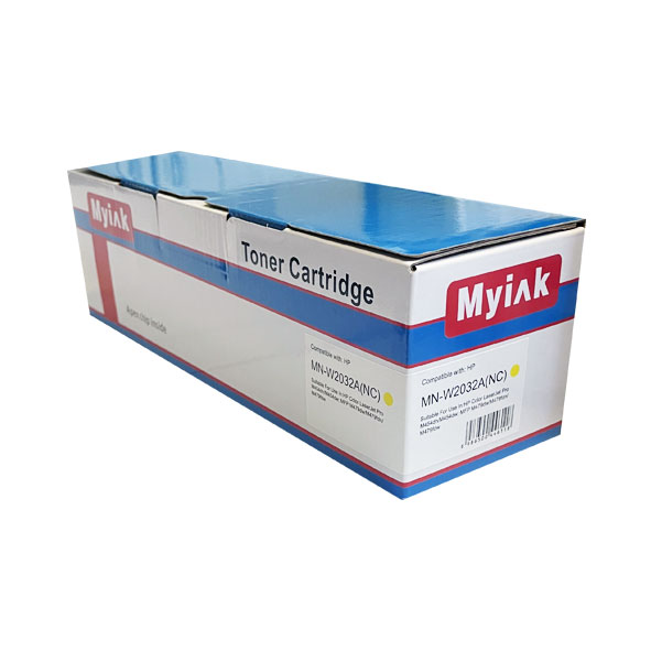 Картридж для HP Color LJ M454/455, MFP M479 W2032A (415A) БЕЗ ЧИПА!!! желтый (2.1K) MyInk