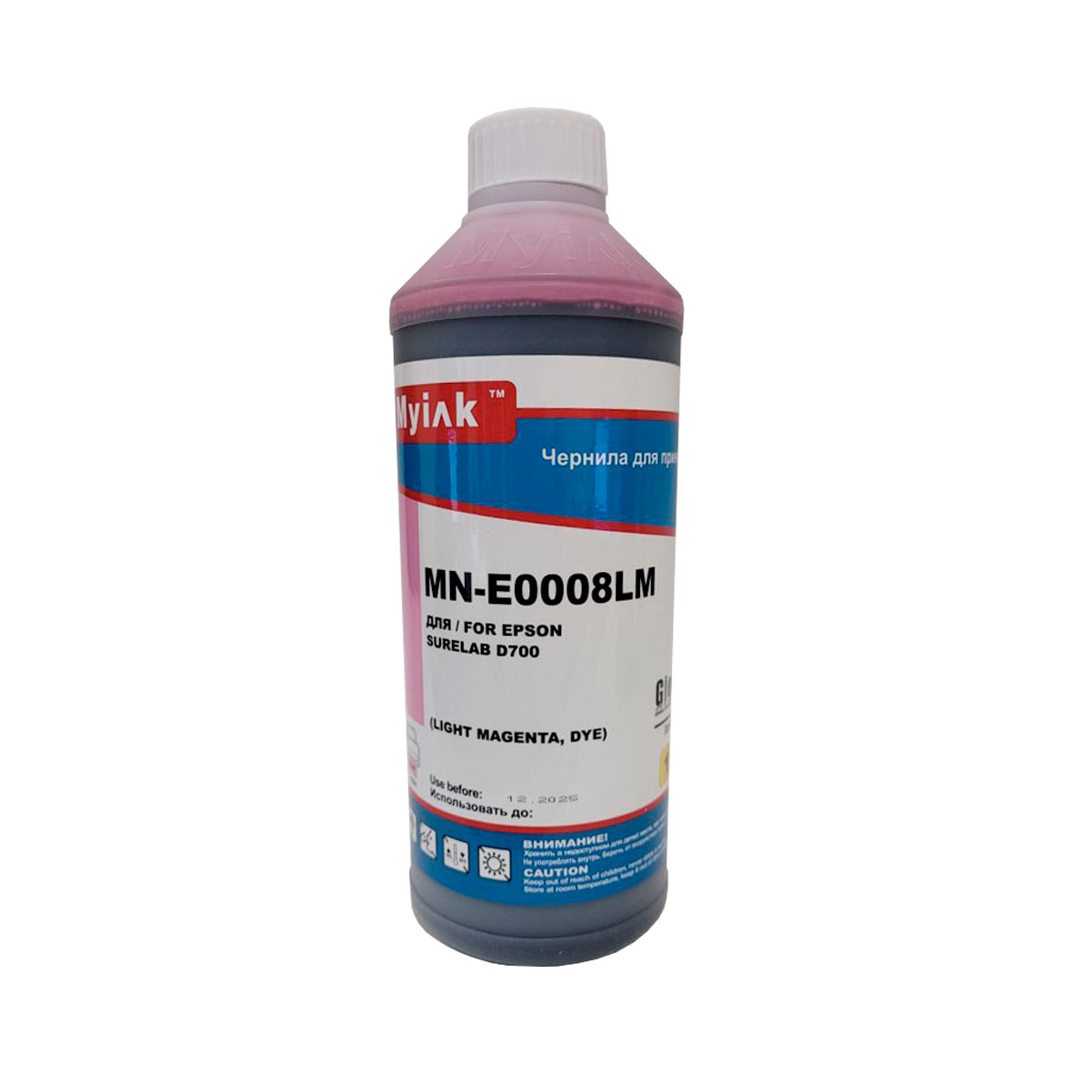 Чернила для EPSON (T7826) Surelab D700 (1л, light magenta, Dye) E0008LM MyInk
