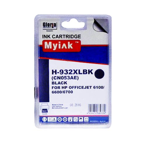 Картридж HP CN053AE Black (40ml, Pigment) MyInk (932XL)